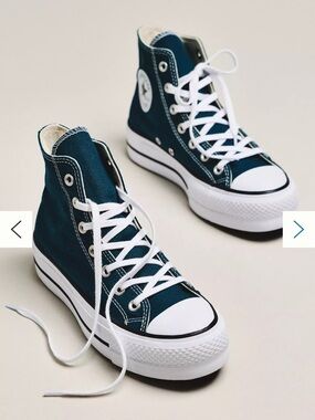 Converse High Top Sneakers in Navy Blue